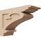 Ekena Millwork 7"W x 21"D x 14"H Classic Mayflower Rough Cedar Woodgrain TimberThane Corbel, Primed Tan CORUR07X21X14MAYRCPR - alternate 1